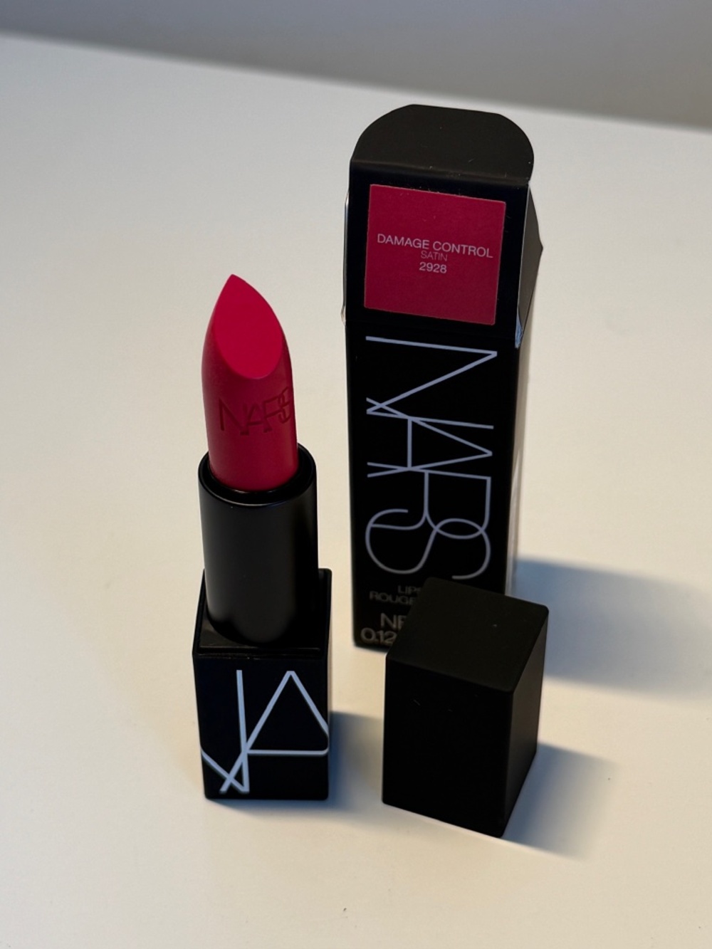 NEW RARE Nars Lipstick Rouge in DAMAGE CONTROL 3.4g HTF